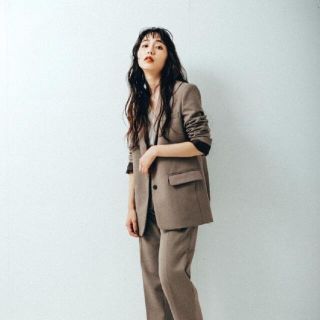 ザラ(ZARA)のmamu online チェックセットアップ(テーラードジャケット)