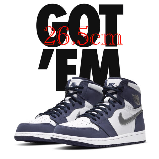 NIKE ジョーダン1 HIGH OG CO.JP midnight navy