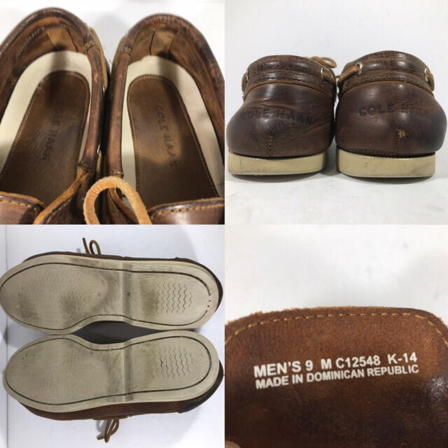 Cole Haan(コールハーン)のコールハーン　COLE HAAN デッキシューズ　men's9表記 メンズの靴/シューズ(デッキシューズ)の商品写真