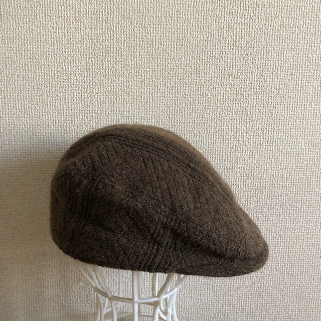 ハンチング帽　ブラウン　日本製 メンズの帽子(ハンチング/ベレー帽)の商品写真