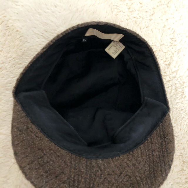 ハンチング帽　ブラウン　日本製 メンズの帽子(ハンチング/ベレー帽)の商品写真