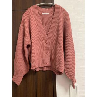 ウィゴー(WEGO)の【美品】WEGO ショートリブカーディガン(カーディガン)