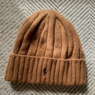 ポロラルフローレン(POLO RALPH LAUREN)のポロラルフローレン　美品　ニット帽(ニット帽/ビーニー)