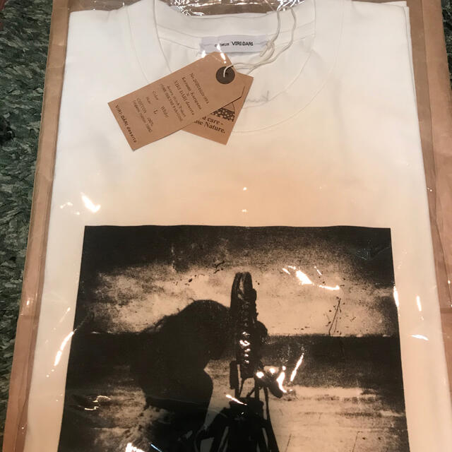 HYSTERIC GLAMOUR(ヒステリックグラマー)のキムタク 私物 操上和美 海を見る少女 Tシャツ Lサイズ メンズのトップス(Tシャツ/カットソー(半袖/袖なし))の商品写真