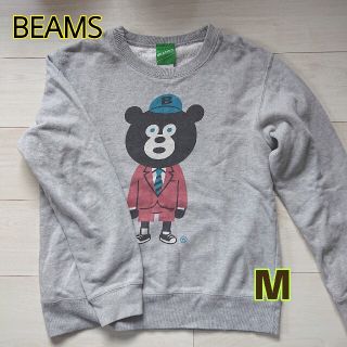 ビームス(BEAMS)の【土日限定値下げ】古着 BEAMS レディーストレーナー Mサイズ(トレーナー/スウェット)