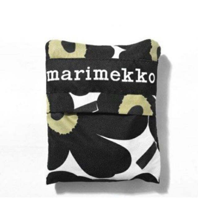 marimekko(マリメッコ)の【新品】マリメッコ マイバッグ  エコバッグ ウニッコ 黒  レディースのバッグ(エコバッグ)の商品写真