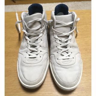 新品未使用】ラコステ LACOSTE ハイカット Hi レザー スニーカー 靴