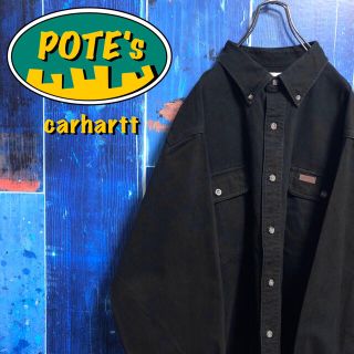 カーハート(carhartt)のa❤︎様専用【カーハート】レザーロゴヘビーオンスダブルポケットビッグワークシャツ(シャツ)