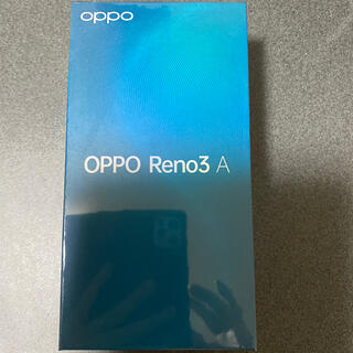 アンドロイド(ANDROID)のReno3 A（ホワイト）-SIMフリー メモリ6GB 128GB(スマートフォン本体)