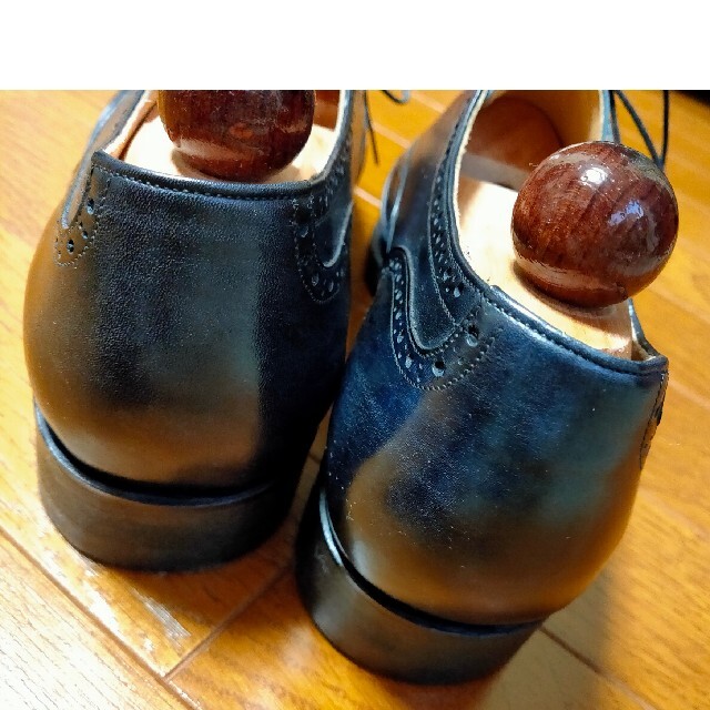 JOHN LOBB - 新品未使用 ヴァーシュ VASS 42 Uラスト ブルー