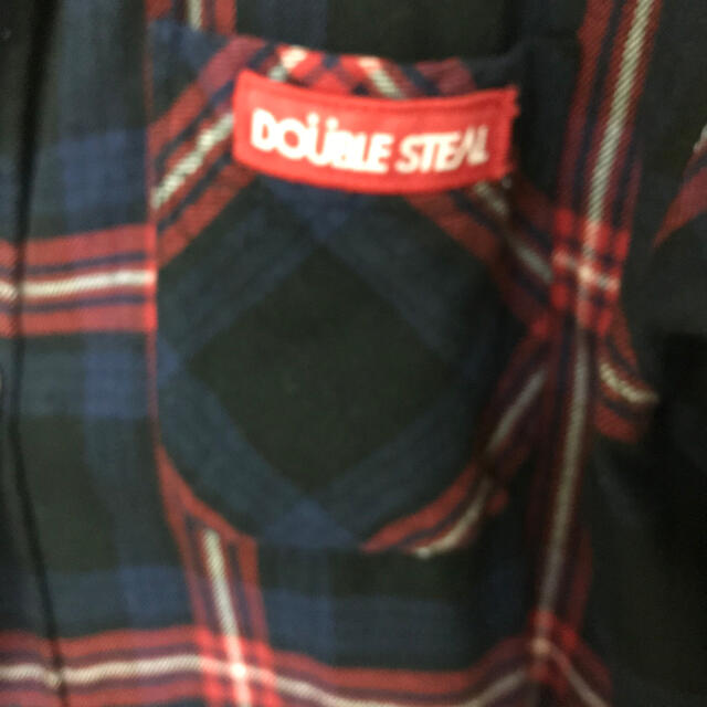 DOUBLE STEAL(ダブルスティール)のDOUBLE STEAL ネルシャツ メンズのトップス(Tシャツ/カットソー(半袖/袖なし))の商品写真