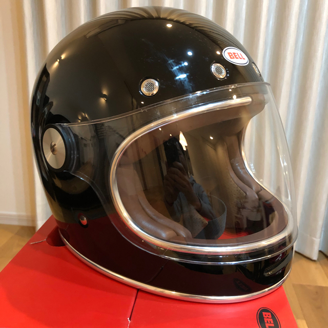 BELL(ベル)のBELL Bullitt ベル ブリット ヘルメット ブラックXL（中古品） 自動車/バイクのバイク(ヘルメット/シールド)の商品写真