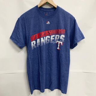 マジェスティック(Majestic)のMajestic/TexasRangers(USA)グラフィックTシャツ(Tシャツ/カットソー(半袖/袖なし))