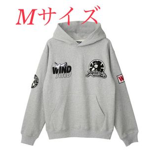 ヒステリックグラマー(HYSTERIC GLAMOUR)の即発送HYSTERIC GLAMOUR X WDS HOODIE / GRAY (パーカー)