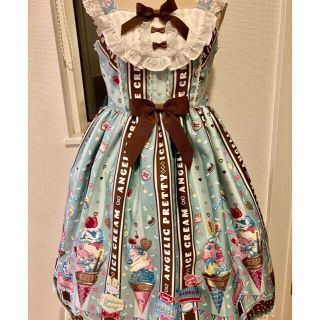 Angelic Pretty - ice cream parlor JSK フルセット(ミント) の通販 by