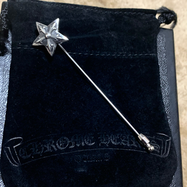 Chrome Hearts(クロムハーツ)のクロムハーツ　ポケットピン　スター メンズのアクセサリー(その他)の商品写真