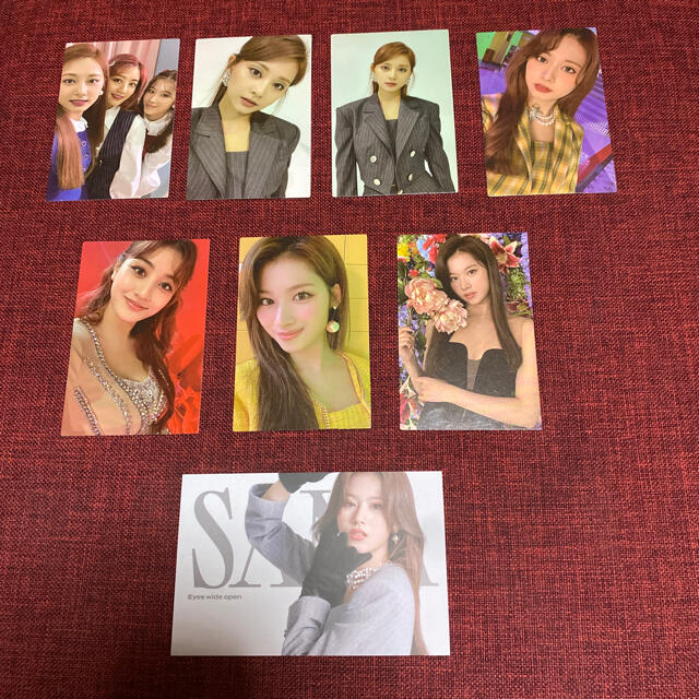 安心直販 twice Eyes wide open モノグラフ トレカ コンプリート K-POP