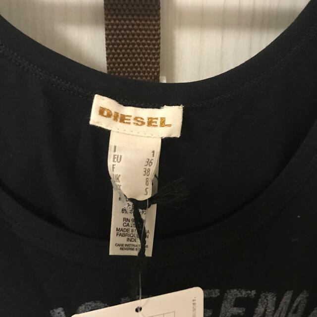 DIESEL(ディーゼル)のディーゼル　ノースリーブＴシャツ レディースのトップス(Tシャツ(半袖/袖なし))の商品写真