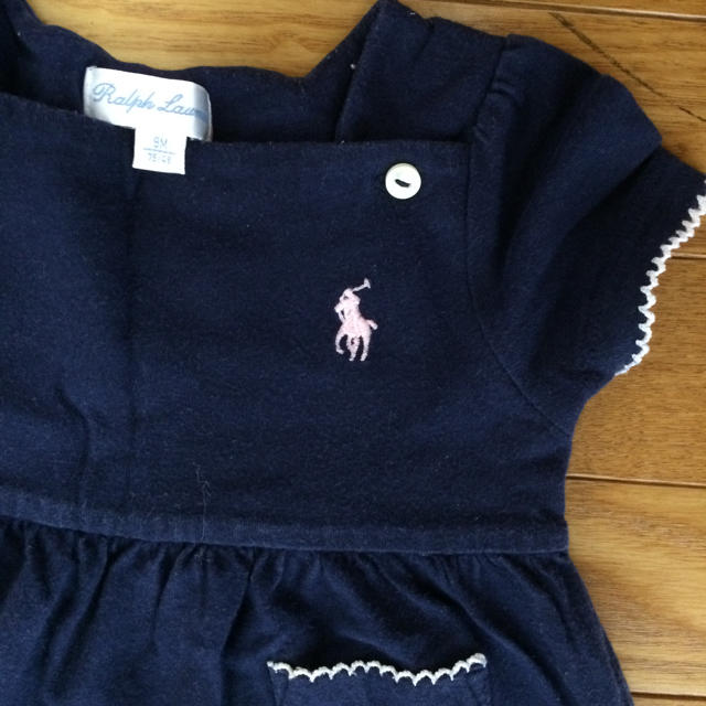 Ralph Lauren(ラルフローレン)の70 ラルフ スクエアカット キッズ/ベビー/マタニティのベビー服(~85cm)(ワンピース)の商品写真