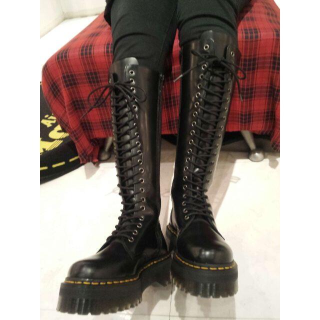 Dr.Martens - 【激レア】Dr.Martens BRITAIN UK5 黒 厚底 20ホールの