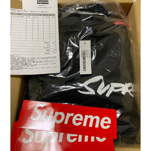Supreme(シュプリーム)のSupreme Futura Logo Crewneck XL     box  メンズのトップス(スウェット)の商品写真