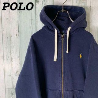 ポロラルフローレン(POLO RALPH LAUREN)の【グッドカラー⭐︎】 ラルフローレン ワンポイント 刺繍 ジップ パーカー(パーカー)