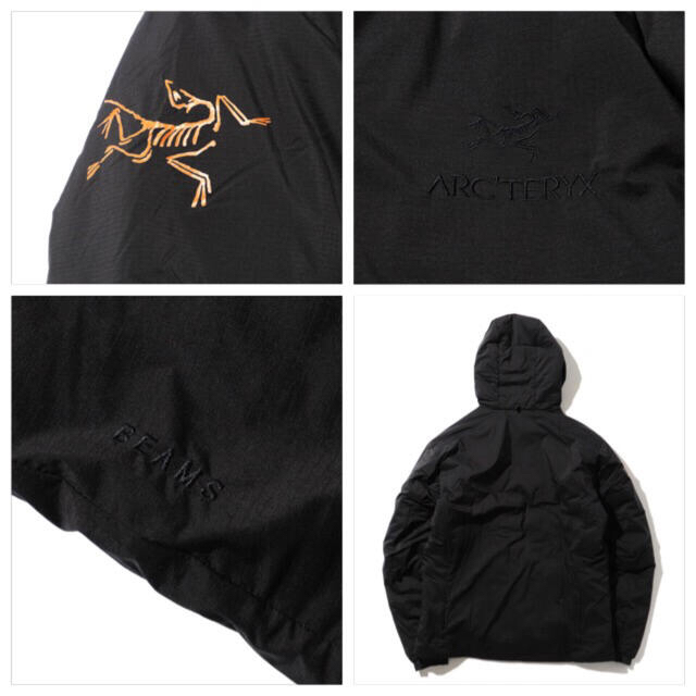 ARC'TERYX(アークテリクス)のARC’TERYX × BEAMS  別注 Atom AR Hoodie M メンズのジャケット/アウター(マウンテンパーカー)の商品写真