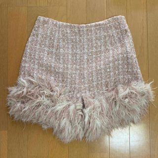 リリーブラウン(Lily Brown)のぱぷ様専用　リリーブラウン　ファー　ショートパンツ(ショートパンツ)