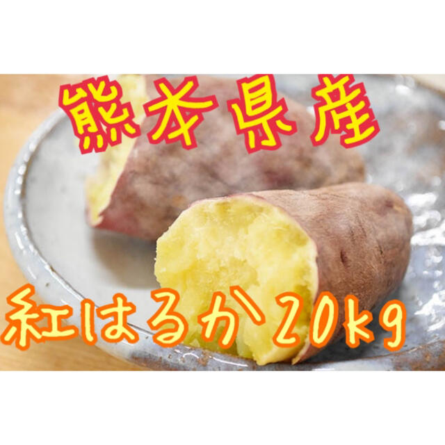 熊本県産紅はるか20kg 食品/飲料/酒の食品(野菜)の商品写真