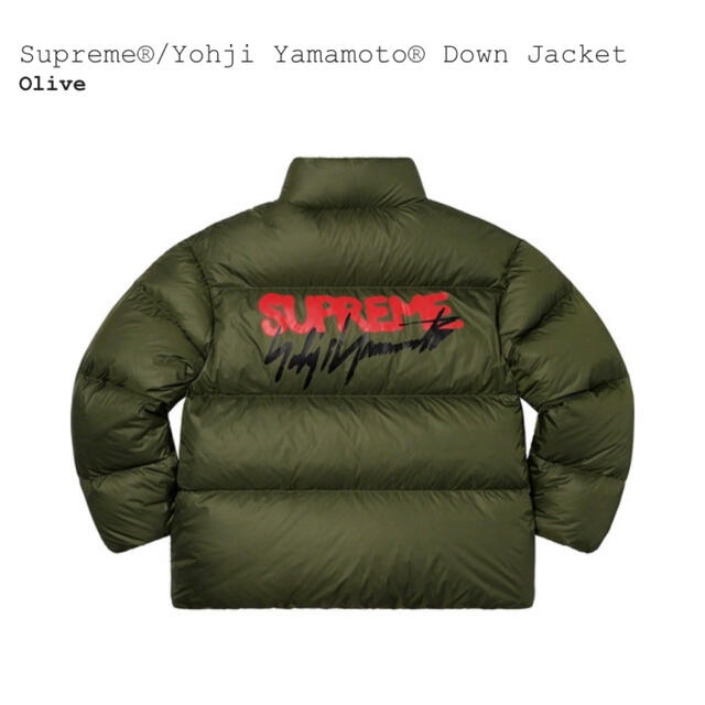 【L】Supreme Yohji Yamamoto Down Jacketメンズ