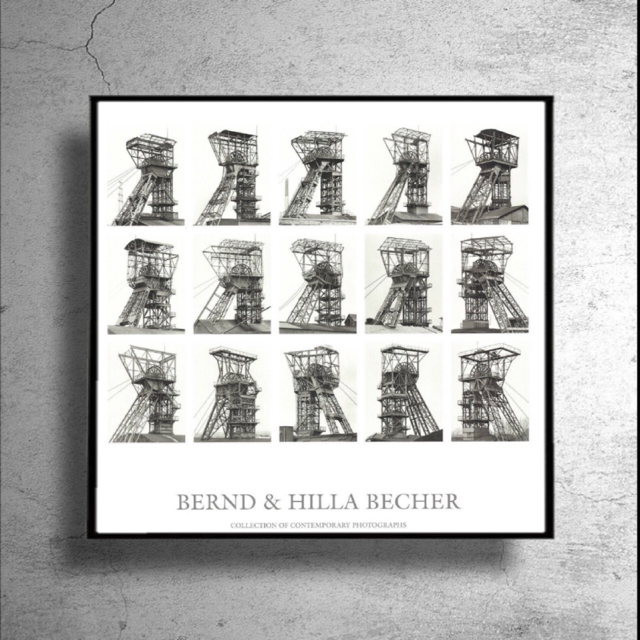 希少！写真家『ベルント＆ヒラ・ベッヒャー Becher』ポスター！現代アート芸術 | フリマアプリ ラクマ