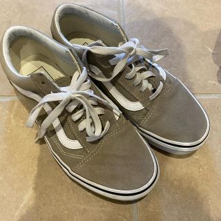 ヴァンズ(VANS)のvans オールドスクール  ベージュ　グレージュ(スニーカー)