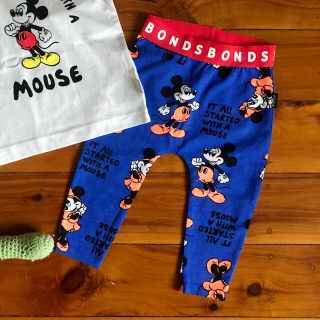 ディズニー(Disney)のTORO.M様専用　BONDSxディズニー ストレッチレギンス 12-18ヶ月(パンツ)