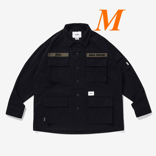 W)taps(ダブルタップス)のWTAPS JUNGLE LS RISTOP CODURA BLACK M メンズのトップス(シャツ)の商品写真