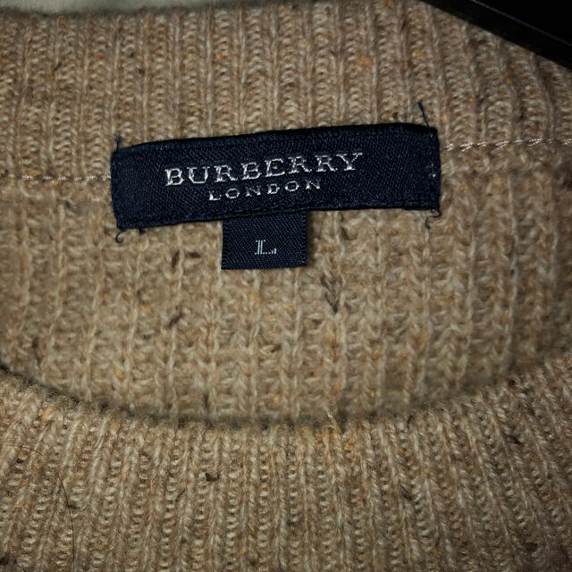 BURBERRY(バーバリー)のバーバリー 古着 袖ロゴ　セーター　ニット メンズのトップス(ニット/セーター)の商品写真