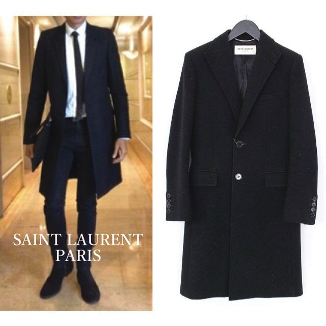 saint laurent paris チェスターコート46