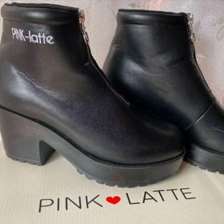 ピンクラテ(PINK-latte)のりお様専用　ピンクラテ  ガールズ　ショートブーツ(ブーツ)