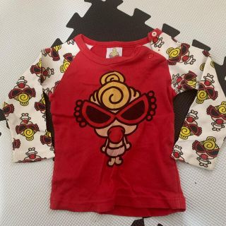 ヒステリックミニ(HYSTERIC MINI)のヒスミニ トップス  ロンティ(Ｔシャツ)