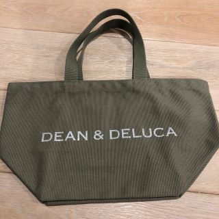 ディーンアンドデルーカ(DEAN & DELUCA)のDEAN & DELUCA オリジナルエコバッグ新品(オリーブSサイズ)(トートバッグ)