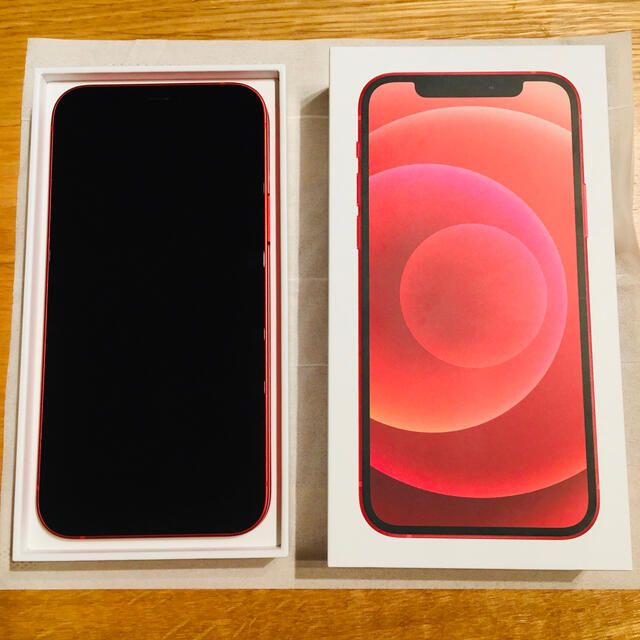 正規品! iPhone - レッド SIMフリー 128GB iPhone12 スマートフォン本体 正規品! iPhone - レッド SIMフリー 128GB iPhone12 スマートフォン本体