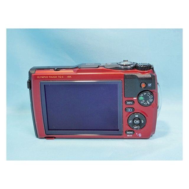 OLYMPUS(オリンパス)のオリンパス TOUGH TG-5 レッド [アウトドア・デジカメ] 送料込み スマホ/家電/カメラのカメラ(コンパクトデジタルカメラ)の商品写真