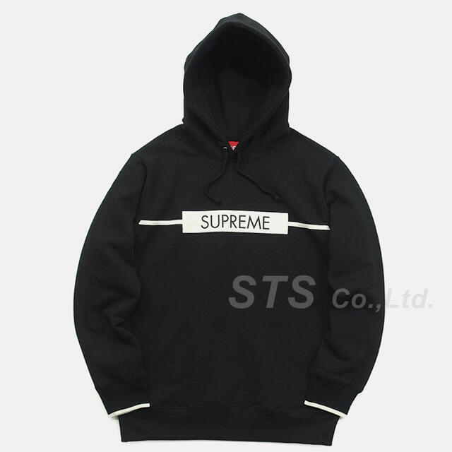 Supreme パーカー 黒 XL  新品