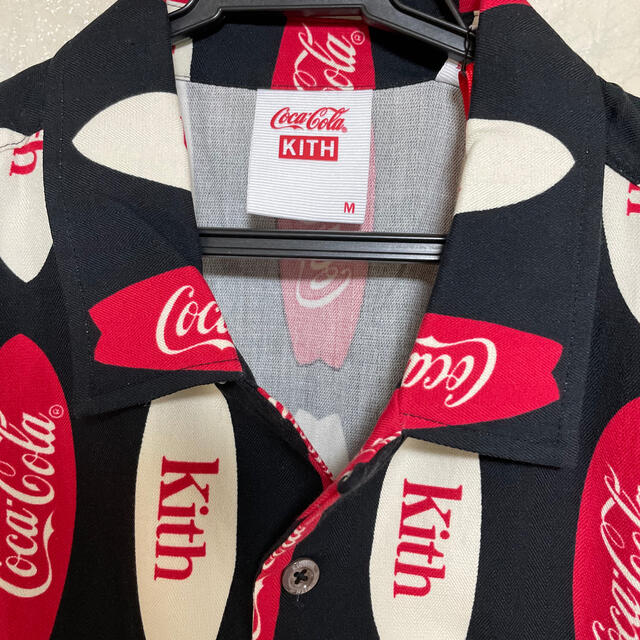 kith × coca-cola アロハシャツ