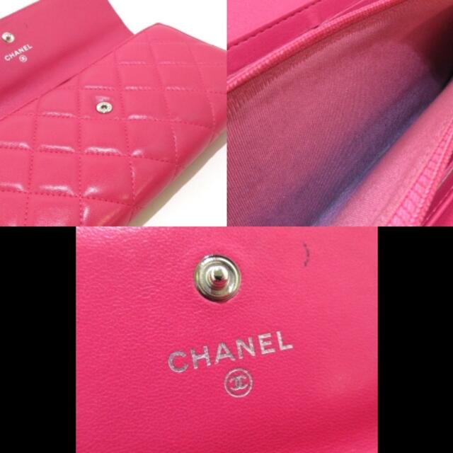 CHANEL(シャネル)のシャネル 長財布 マトラッセ A50096 ピンク レディースのファッション小物(財布)の商品写真