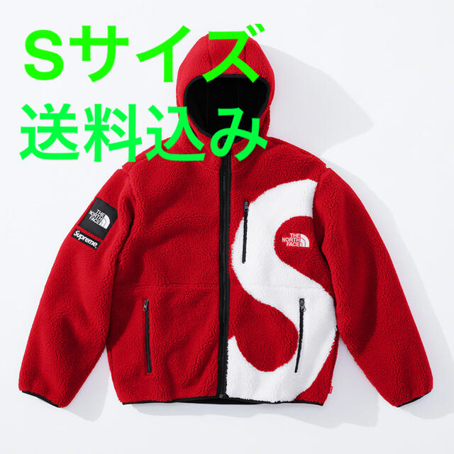 supreme north face red Sサイズ