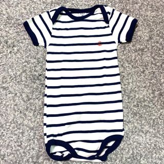 プチバトー(PETIT BATEAU)のプチバトー　半袖ボディスーツ　80cm(肌着/下着)