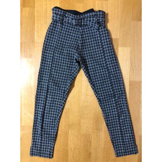 ザラキッズ(ZARA KIDS)のZARA チェック柄レギパン　11/12 152cm(パンツ/スパッツ)