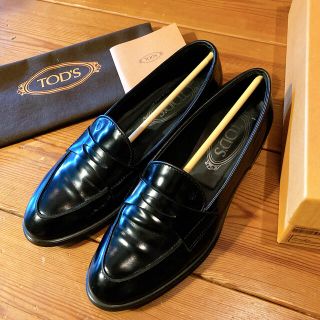 トッズ(TOD'S)のTOD'S トッズ ローファー 36 23cm 黒 ブラック(ローファー/革靴)