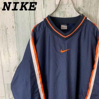 ナイキ(NIKE)の【センターロゴ⭐︎】 美品 ナイキ メッツカラー ゆるダボ ナイロン ジャケット(ナイロンジャケット)