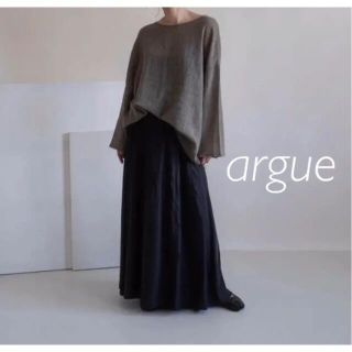 ドゥーズィエムクラス(DEUXIEME CLASSE)のargue☆moistsilkymodalsand bio maxi skirt(ロングスカート)